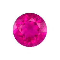 Tourmaline Round 1.22 carat Red Purple Photo