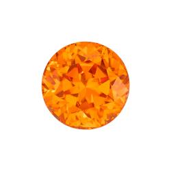 Garnet Round 1.53 carat Orange Photo