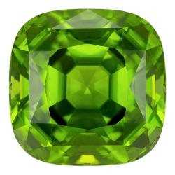 Peridot Cushion 27.16 carat Green Photo