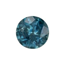 Sapphire Round 1.01 carat Blue Green Photo