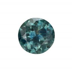 Sapphire Round 0.97 carat Blue Green Photo