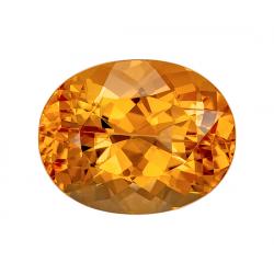 Topaz Oval 4.64 carat Yellow Orange Photo