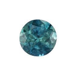 Sapphire Round 1.03 carat Blue Green Photo