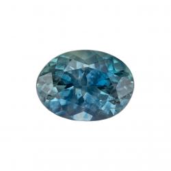 Sapphire Oval 1.15 carat Blue Green Photo