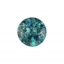 Sapphire Round 0.86 carat Blue Green Photo