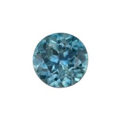 Sapphire Round 0.86 carat Blue Green Photo