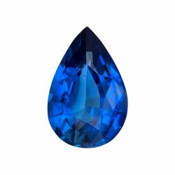 Sapphire Pear 1.32 carat Blue Photo