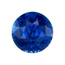 Sapphire Round 3.06 carat Blue Photo