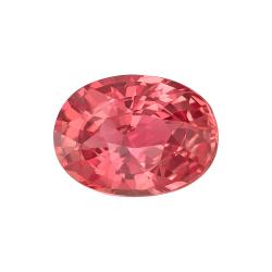 Sapphire Oval 1.16 carat Pink Orange Photo