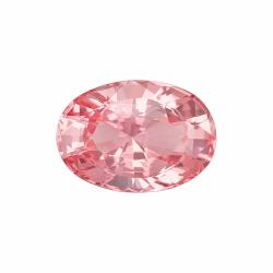 Sapphire Oval 1.11 carat Pink Orange Photo