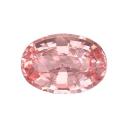 Sapphire Oval 1.39 carat Pink Orange Photo