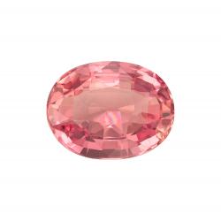 Sapphire Oval 1.01 carat Pink Orange Photo