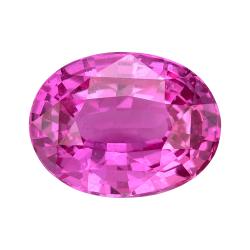 Sapphire Oval 3.03 carat Pink Photo