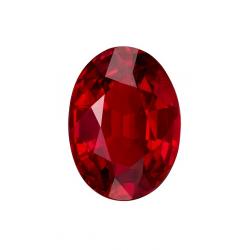 Ruby Oval 1.48 carat Red Photo