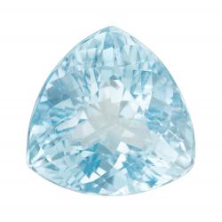 Aquamarine Trillion 3.42 carat Blue Photo