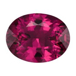 Tourmaline Oval 3.51 carat Red Purple Photo