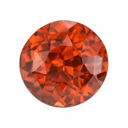 Zircon Round 4.66 carat Brown Photo