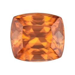 Zircon Cushion 4.90 carat Brown Photo
