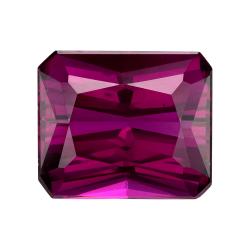Garnet Radiant 3.75 carat Purple Photo