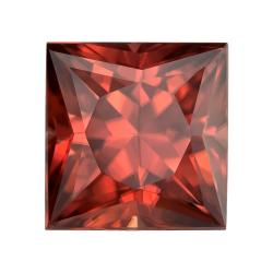 Zircon Square 5.73 carat Brown Photo