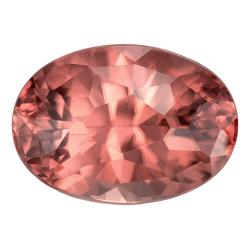 Zircon Oval 10.56 carat Brown Photo