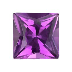 Amethyst Square 2.15 carat Purple Photo