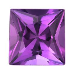 Amethyst Square 4.06 carat Purple Photo