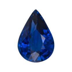 Sapphire Pear 1.95 carat Blue Photo