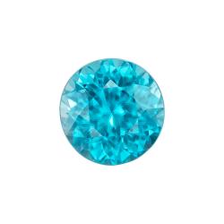Zircon Round 1.00 carat Blue Photo