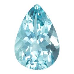 Aquamarine Pear 2.59 carat Blue Photo