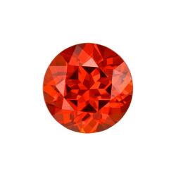 Garnet Round 1.04 carat Orange Photo