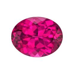 Tourmaline Oval 1.86 carat Red Purple Photo