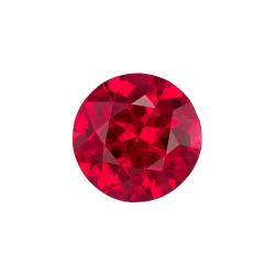 Ruby Round 0.74 carat Red Photo