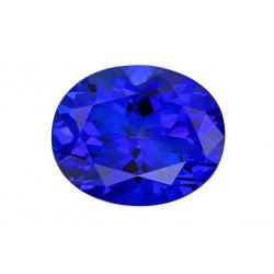 Tanzanite Oval 5.28 carat Blue Purple Photo