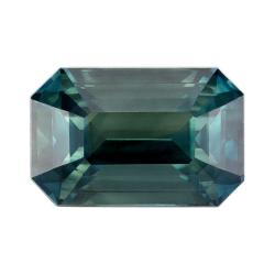 Sapphire Emerald 3.57 carat Blue Green Photo