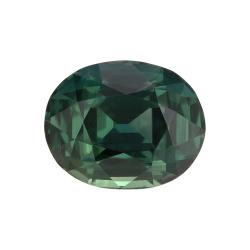 Sapphire Oval 2.16 carat Green Photo