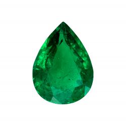Emerald Pear 0.91 carat Green Photo