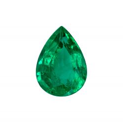 Emerald Pear 0.65 carat Green Photo