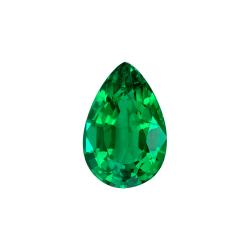 Emerald Pear 0.46 carat Green Photo
