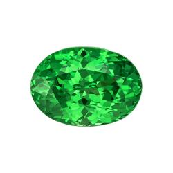 Garnet Oval 1.78 carat Green Photo