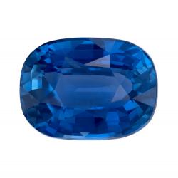 Sapphire Cushion 3.52 carat Blue Photo