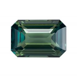 Sapphire Emerald 3.01 carat Blue Green Photo
