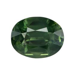 Sapphire Oval 3.00 carat Green Photo