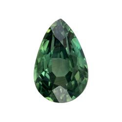 Sapphire Pear 1.59 carat Green Photo