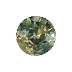 Sapphire Round 1.63 carat Green Photo