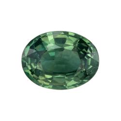 Sapphire Oval 1.35 carat Green Photo