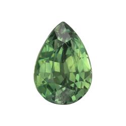 Sapphire Pear 1.60 carat Green Photo