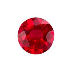 Ruby Round 0.88 carat Red Photo