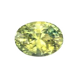 Sapphire Oval 1.60 carat Green Photo