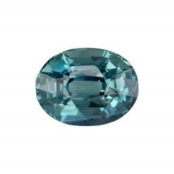 Sapphire Oval 1.52 carat Blue Green Photo